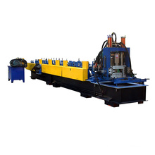 Galvanized Color Coated Iron Sheet Making CZ Purlin Roll Forming Machine